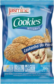 COOKIE _castanha do para.png - Cookies Integrais Castanha do ParáRico em fibras e ferroLivre de Gorduras Trans Ingredientes: Ingredientes: Farinha de trigo integral, farinha de trigo fortificada com ferro e ácido fólico, melado de cana, açúcar mascavo, óleos vegetais (palma, milho e girassol), castanha do Pará, maltodextrina, amido de milho, agentes de crescimento (fosfato monocálcico, bicarbonato de sódio, bicarbonato de amônio), estabilizante natural lecitina de soja e aromas.CONTÉM GLÚTEN Disponível na versão: 200g Cookies Integrais Castanha do ParáRico em fibras e ferroLivre de Gorduras Trans Ingredientes: Ingredientes: Farinha de trigo integral, farinha de trigo fortificada com ferro e ácido fólico, melado de cana, açúcar mascavo, óleos vegetais (palma, milho e girassol), castanha do Pará, maltodextrina, amido de milho, agentes de crescimento (fosfato monocálcico, bicarbonato de sódio, bicarbonato de amônio), estabilizante natural lecitina de soja e aromas.CONTÉM GLÚTEN Disponível na versão: 200g 